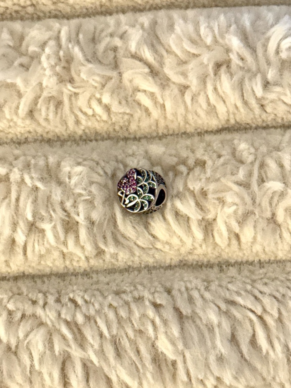 Pandora flamingo palm tree charm